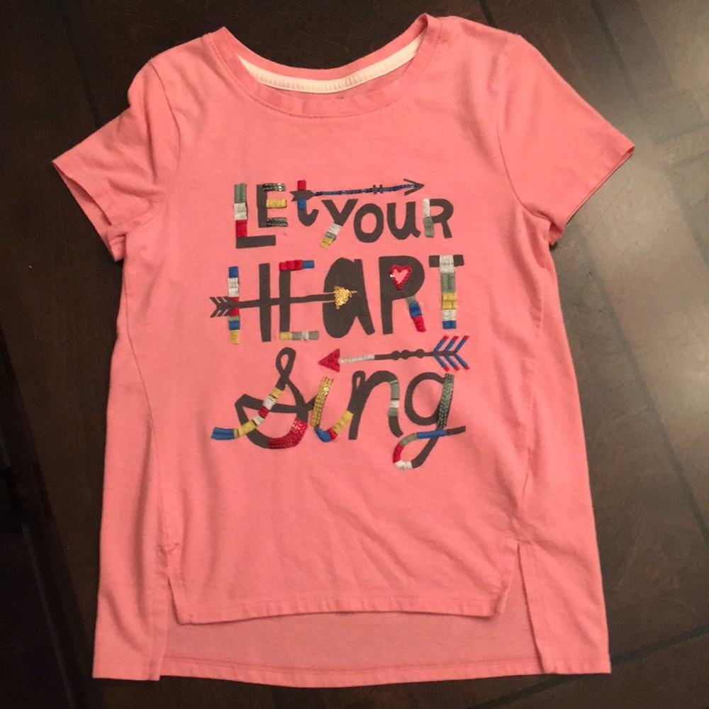 Cute pink shirt!